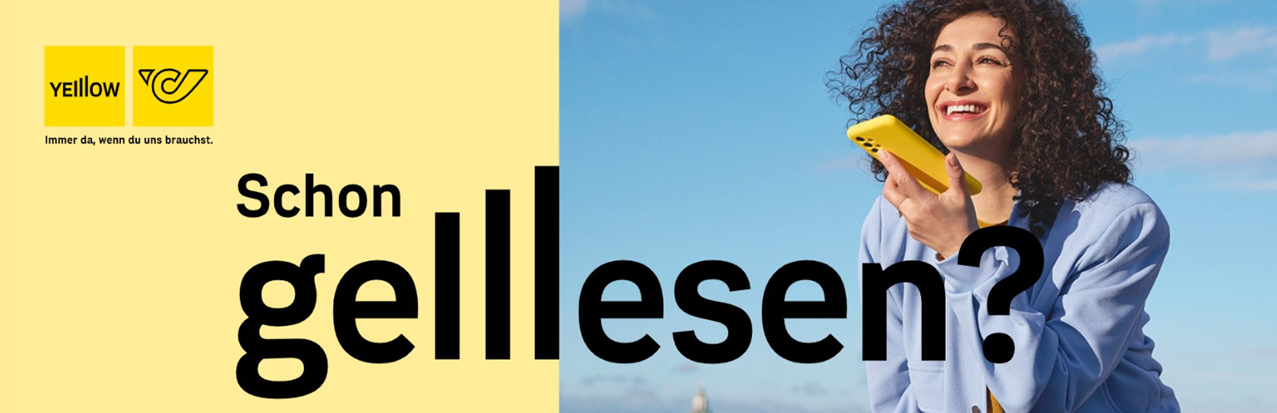 Yelllow Launchkampagne der Österreichischen Post